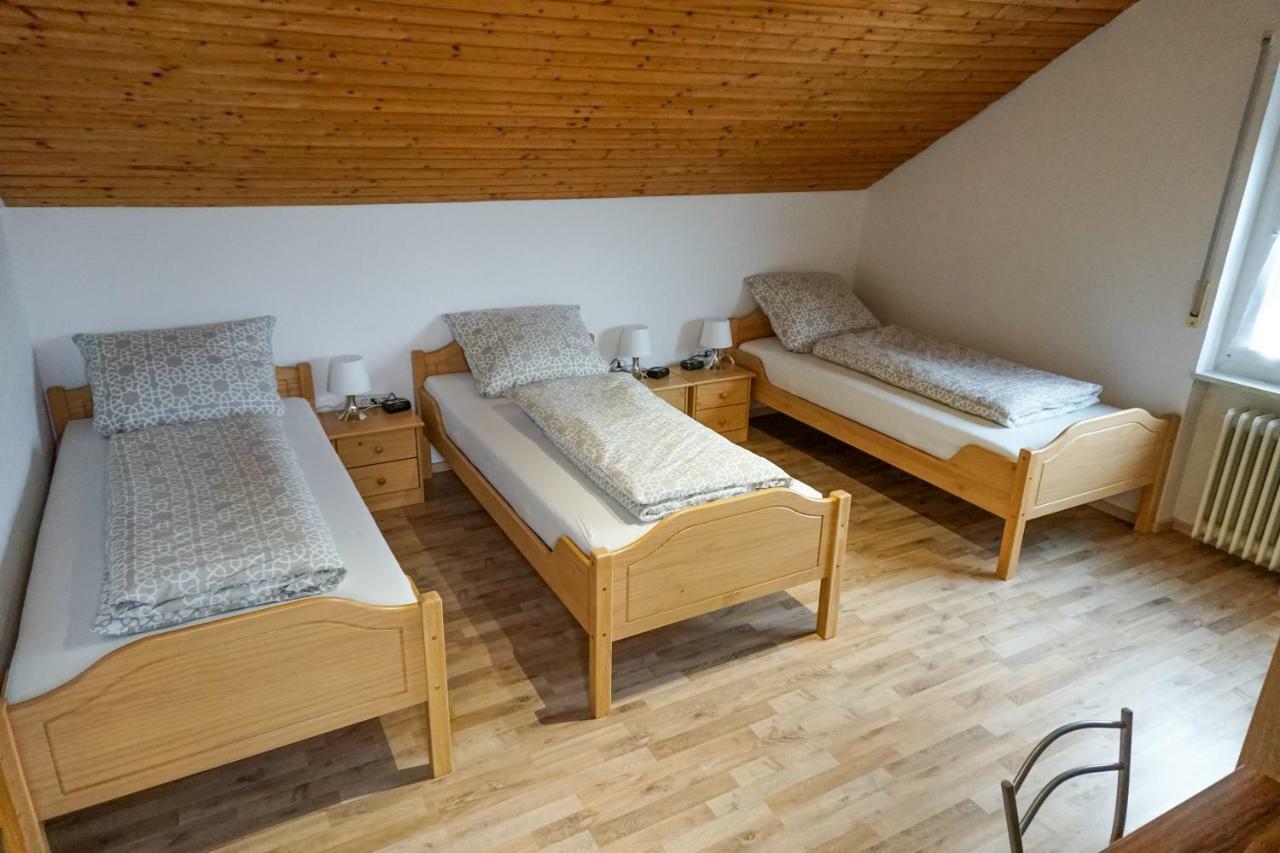 ラウフェンブルクMonteurzimmer Hochsalアパートメント エクステリア 写真