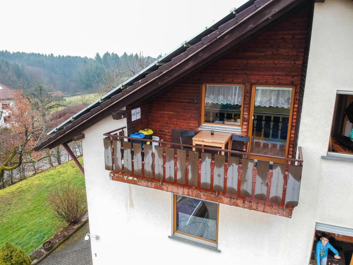 ラウフェンブルクMonteurzimmer Hochsalアパートメント エクステリア 写真